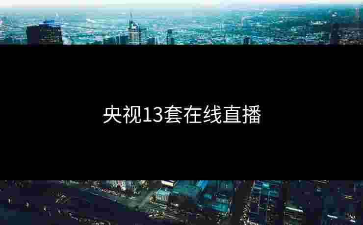央视13套在线直播